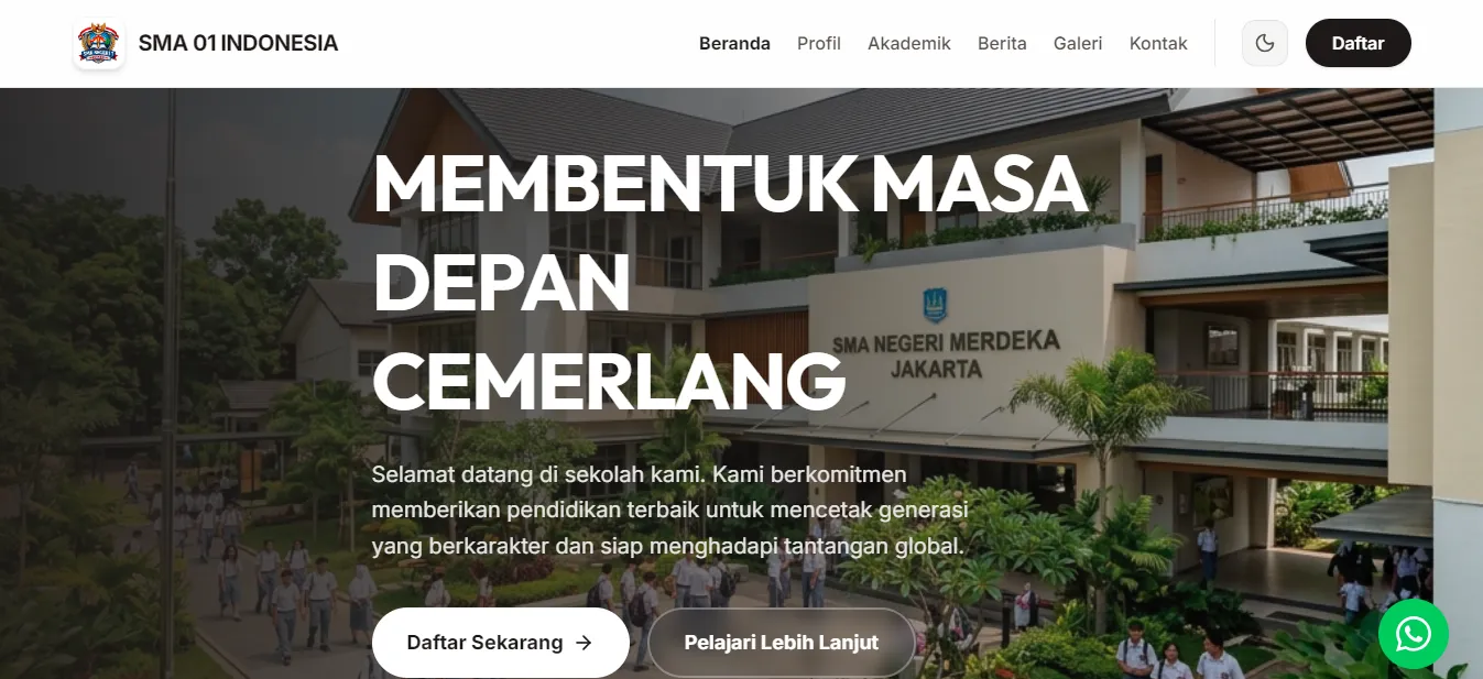 Paket Website SMA
